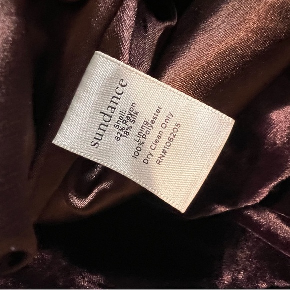 Sundance Sofia Crushed Velvet Wolfe
Purple Blazer, Size 8P - Picture 12 of 13